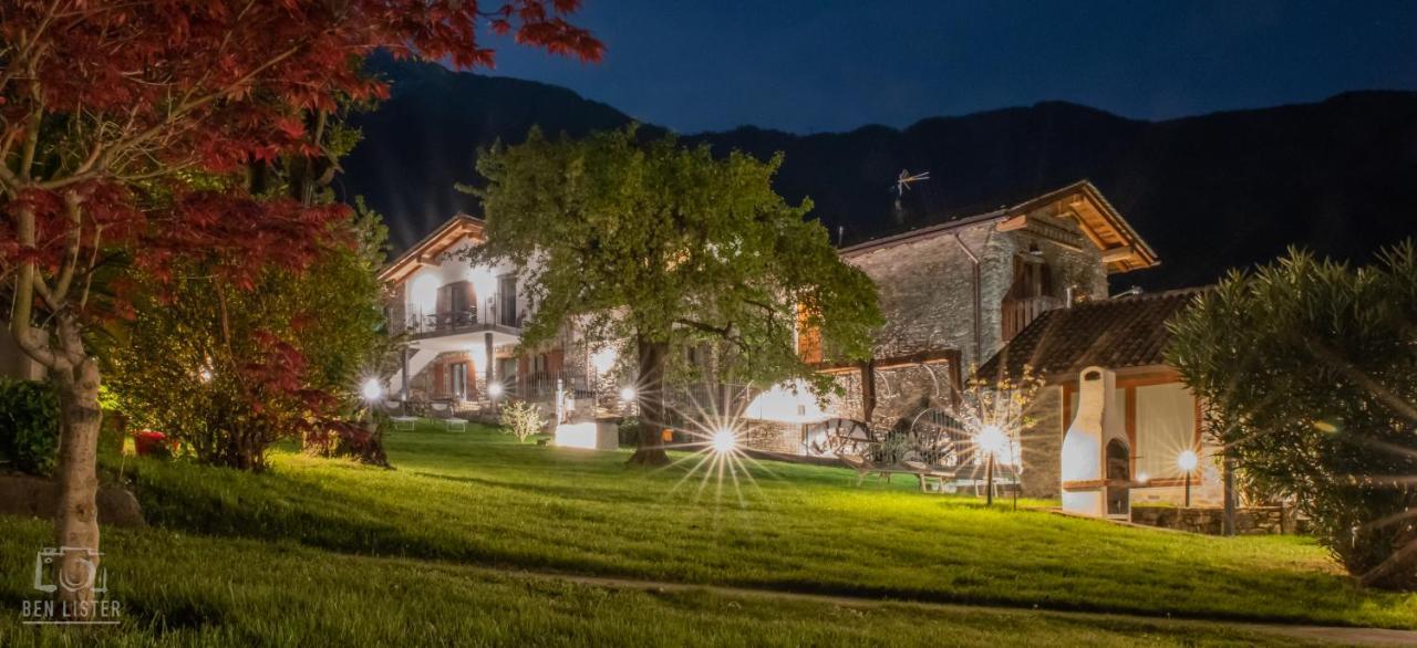 La Volta - Lake Como Heritage Home In Molino Maufet Watermill - Patio On The Garden Colico Ngoại thất bức ảnh
